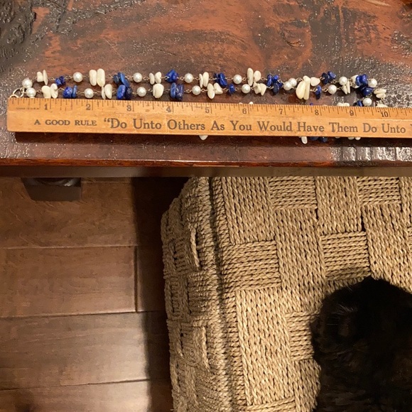 Lapis & Pearls X 2 - Picture 10 of 10